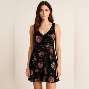 NWT-Vestique- If It Ain’t Love Black Low Back Mini Dress Size S